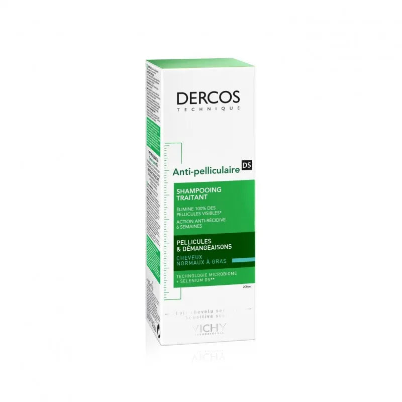 Vichy Dercos Anti Dandurff – Shampoo Oily Hair Unisex, 200 ml