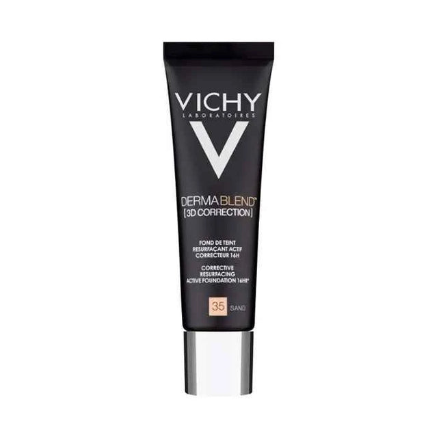 Vichy Dermablend 3D Correction – Foundation Oily Skin 35 Sand Unisex, 30 ml