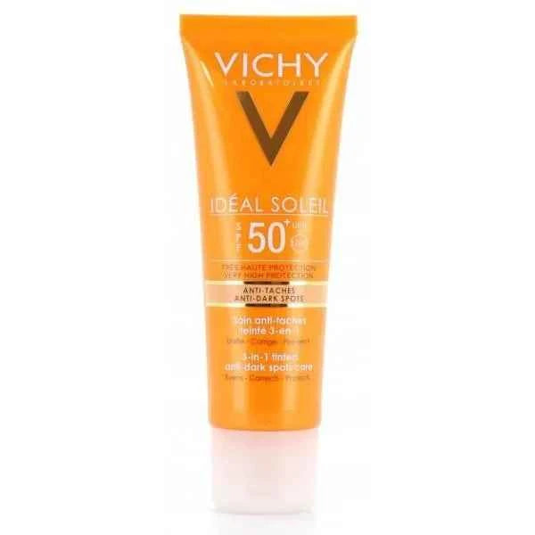 Vichy Ideal Soleil Stain Protector 3 In 1 Spf50 Unisex, 50 ml