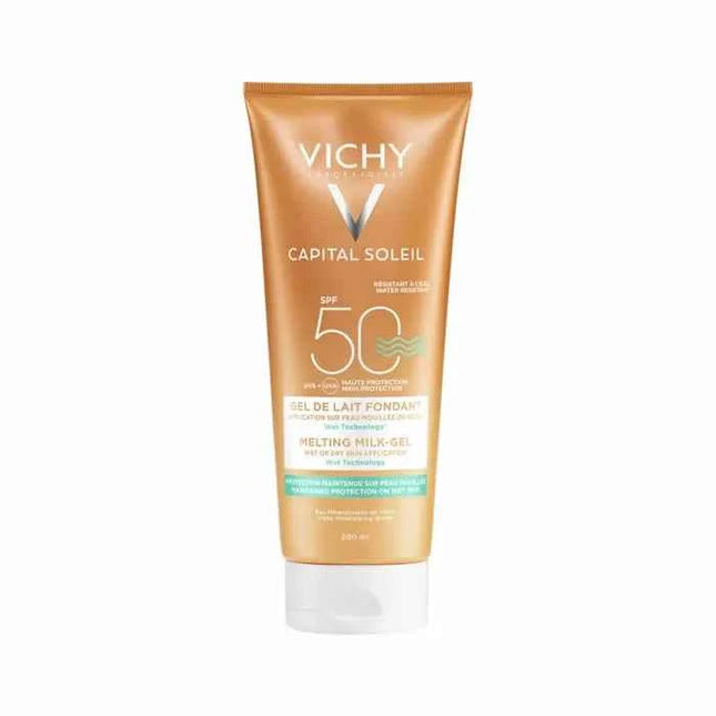 Vichy Capital Soleil Ultra-Melting Milk – Gel SPF50 Unisex, 200 ml