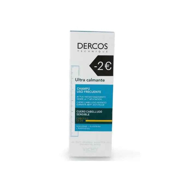 Vichy Dercos Ultra Soothing – Shampoo for Dry Hair Unisex, 200 ml