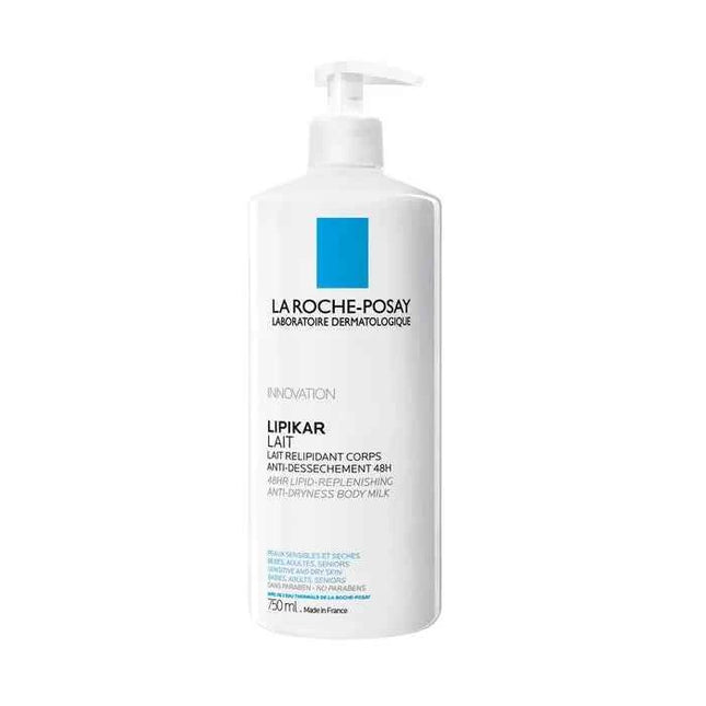 LA Roche-posay La Roche Posay Lipikar Replenshing Body Milk 48h Unisex, 750 ml