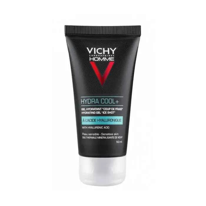 Vichy Homme Hydra Cool+ Hydrating – Gel Face And Eyes Unisex, 50 ml