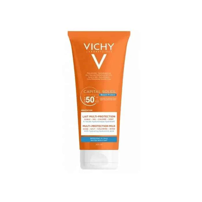 Vichy Capital Soleil Multi Protection Milk Water Resistant Spf50 Unisex, 200 ml