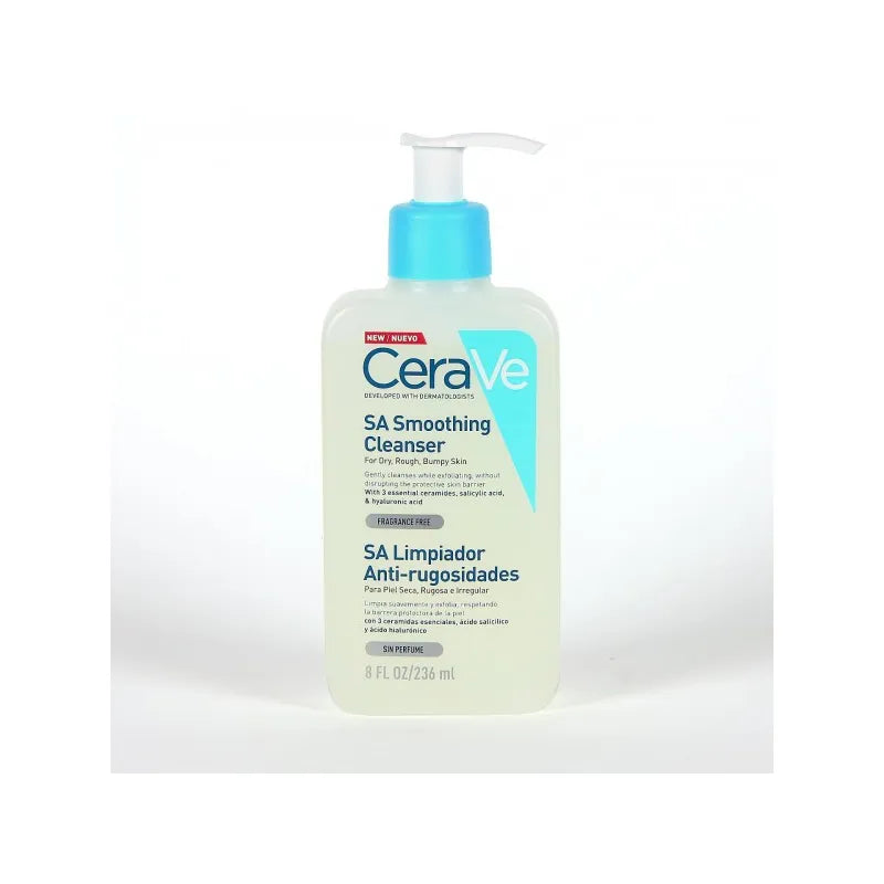 Cerave SA Anti-Rough Cleaner Unisex, 236 ml