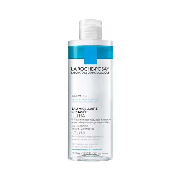 LA Roche-posay La Roche Posay Ultra Sensitive Skin Two-Phase Micellar Water Unisex, 400 ml