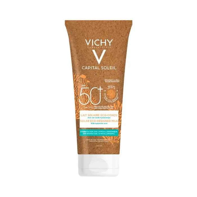 Vichy Capital Soleil Eco-Sunscreen Milk SPF50 Unisex, 200 ml