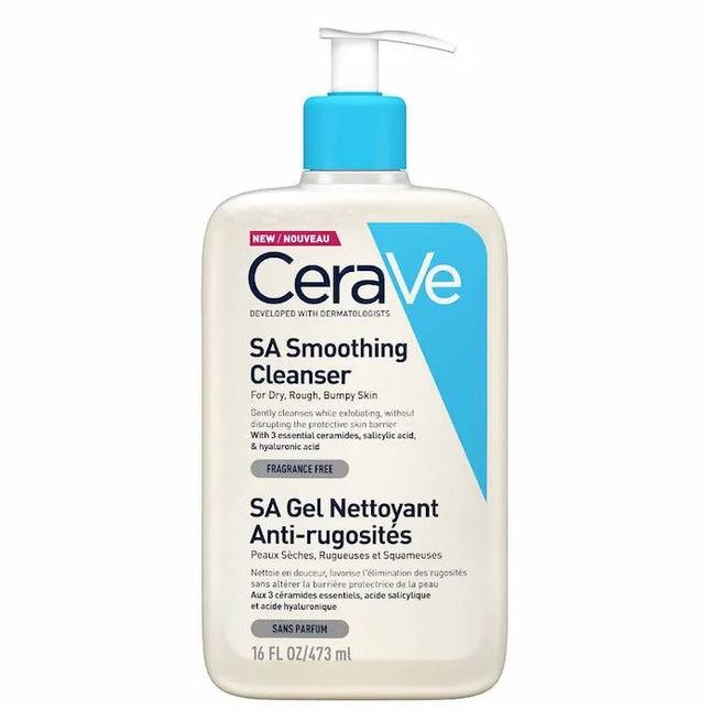 Cerave SA Anti-Roughness Smoothing Cleanser Unisex, 473 ml