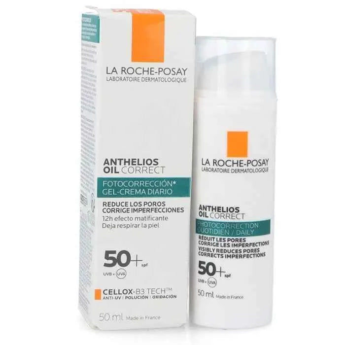LA Roche-posay Anthelios Oil Correct SPF50+ Unisex, 50 ml
