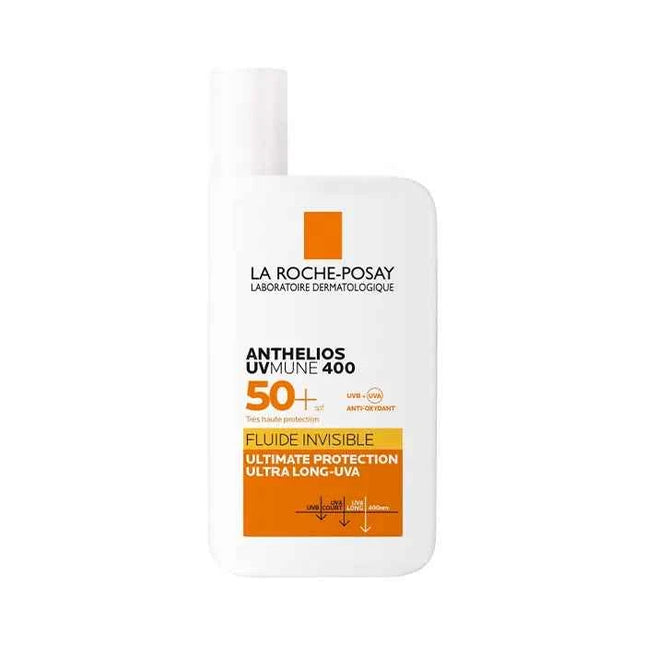 LA Roche-posayAnthelios UVmune 400 Invisible Fluid SPF50+ Unisex, 50 ml