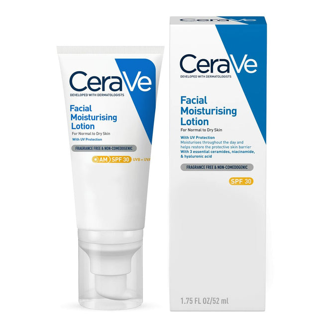CeraVe Moisturizing – Face Lotion for Unisex, 52 ml