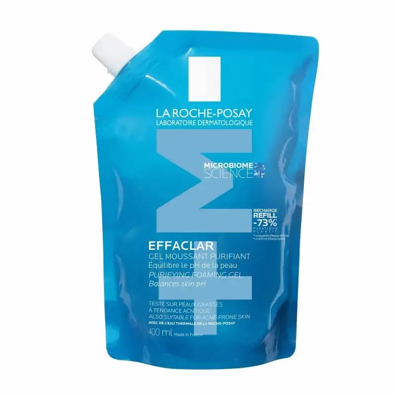 LA Roche-posay La Roche Posay Effaclar – Gel Moussant Refill Unisex, 400 ml