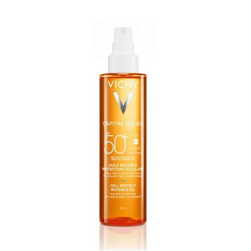 Vichy Capital Soleil Oil Cell Protect SPF 50 Unisex, 200 ml