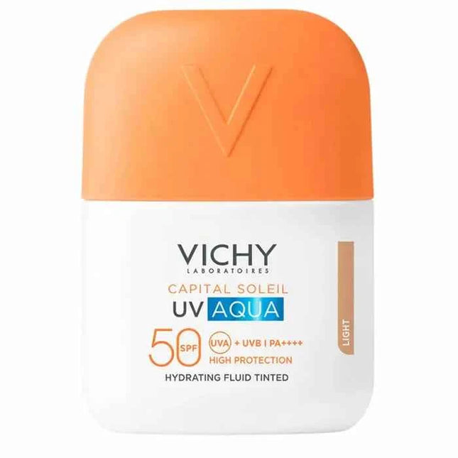 Vichy Capital Soleil UV Aqua Hydrating Fluid Tinted Spf50+ 50 ml Light Unisex