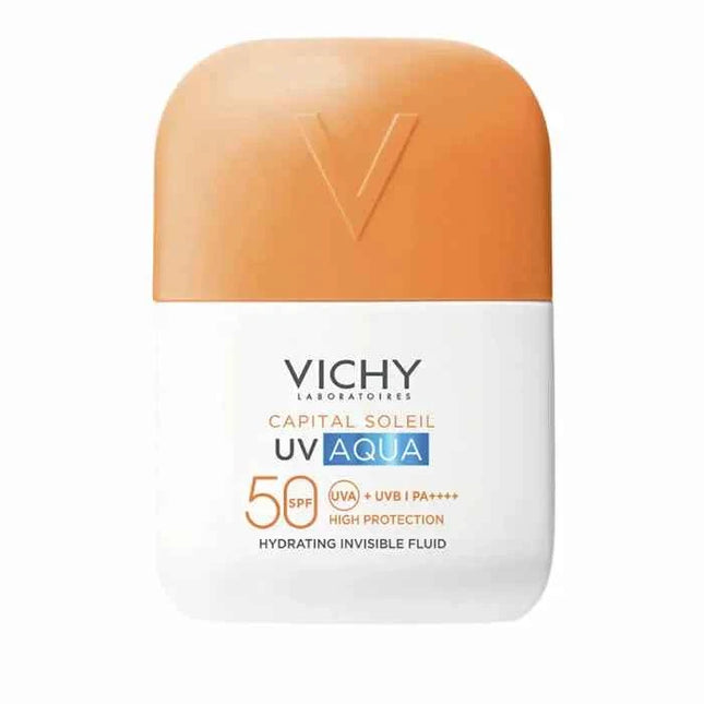 Vichy Capital Soleil UV Aqua Hydrating Invisible Fluid Spf50+ Unisex, 50 ml