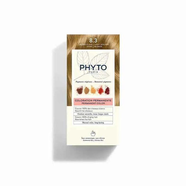 Phyto Paris Phyto Hair Colour By Phytocolor 8.3 Light Golden Blonde Unisex, 180 g