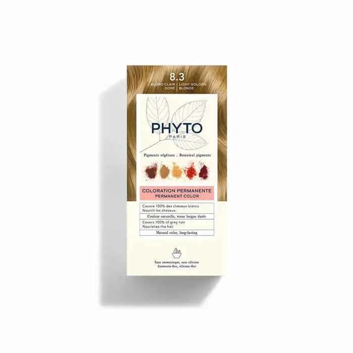 Phyto Paris Phyto Hair Colour By Phytocolor 8.3 Light Golden Blonde Unisex, 180 g