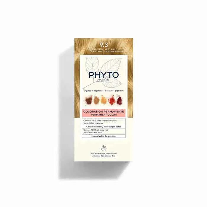 Phyto Paris Phyto Hair Colour By Phytocolor 9.3 Very Light Golden Blonde Unisex, 180 g