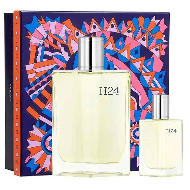 Hermès H24 – Eau de Toilette for Men Spray 100 ml, Set 2 Pieces