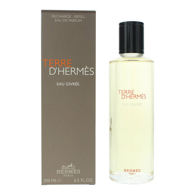 Hermes Terre d'Hermes Eau Givree – Eau de Parfum for Men, Refill, 200 ml