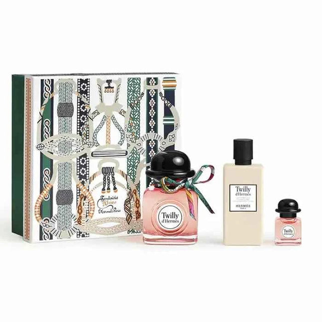 Hermès Hermes Twilly – Eau de Parfum Unisex Spray 85 ml, Set 3 Pieces