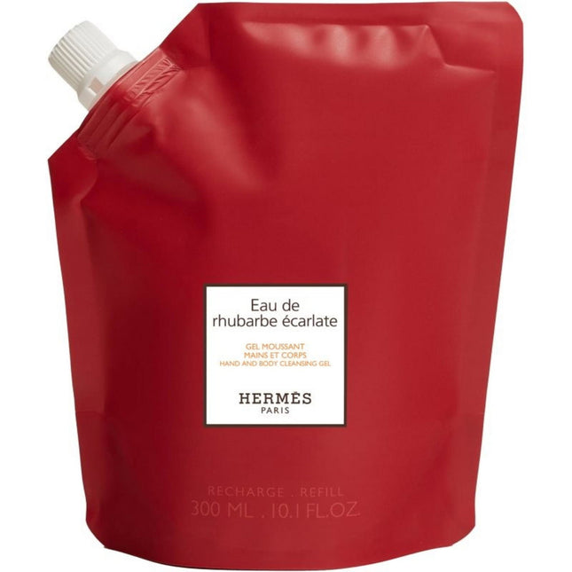 Hermes Eau de Rhubarbe Ecarlate Moisturizing – Body Wash for Women, Body, 300 ml