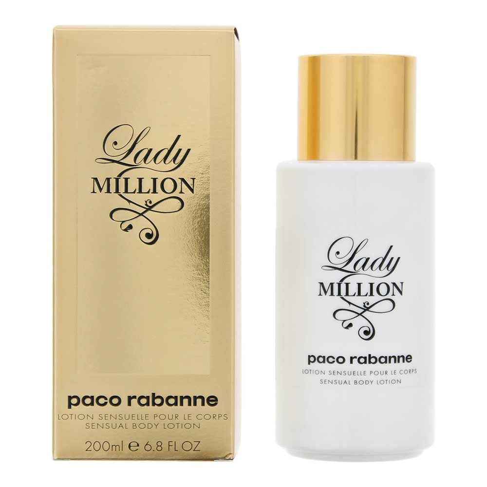 Paco Rabanne Lady Million Moisturizing – Body Lotion for Women, 200 ml