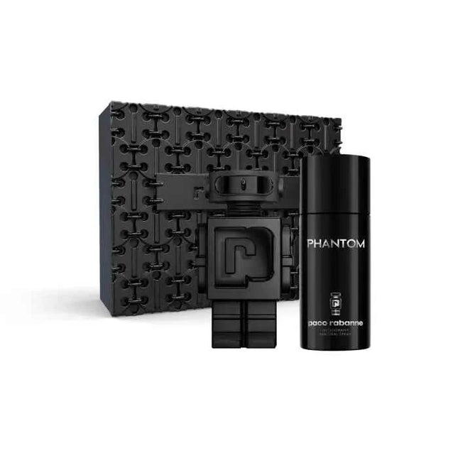 PACO Rabanne Phantom Parfum for Men – Eau de Parfum Spray 100 ml Set 2 Pieces Christmas 2023