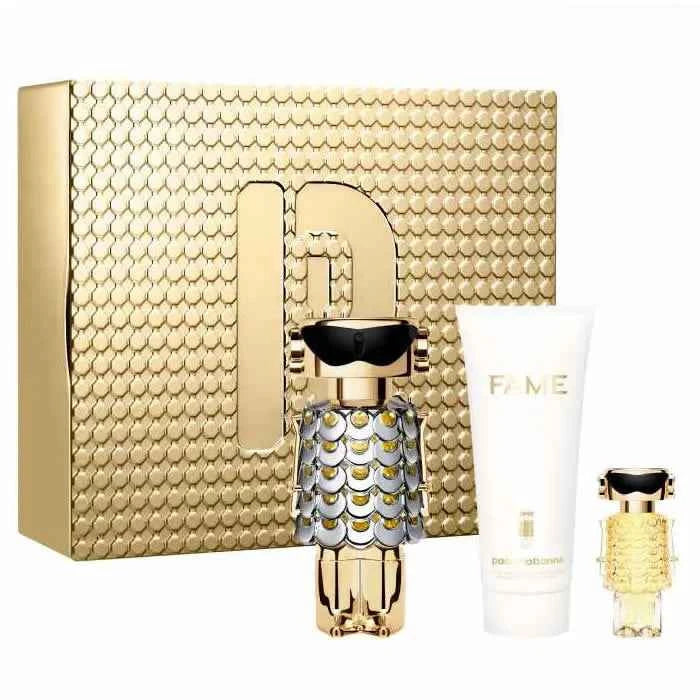 PACO Rabanne Fame – Eau de Parfum for Women Spray 80 ml, Set 3 Pieces