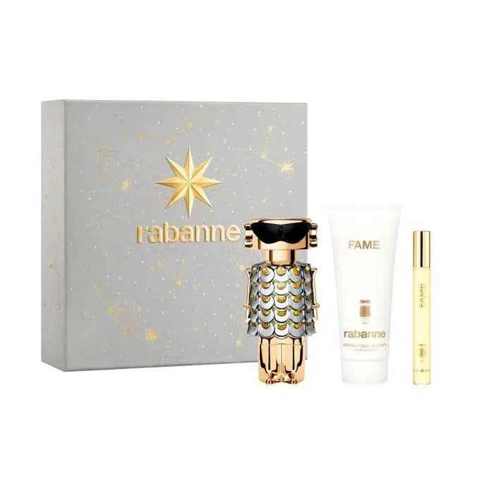 PACO Rabanne Fame – Eau de Parfum for Women Spray 50 ml, Set 3 Pieces
