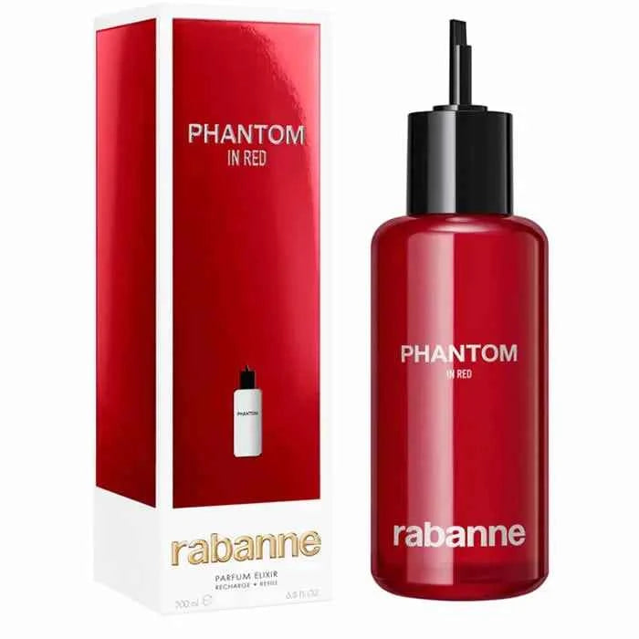 PACO Rabanne Rabanne Phantom In Red – Parfum for Men Elixir Parfum, 200 ml Refill