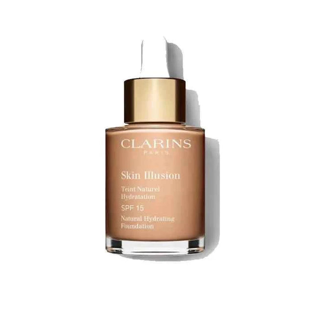 Clarins Skin Illusion Natural Hydrating – Foundation Spf15 108 Sand Unisex, 30 ml