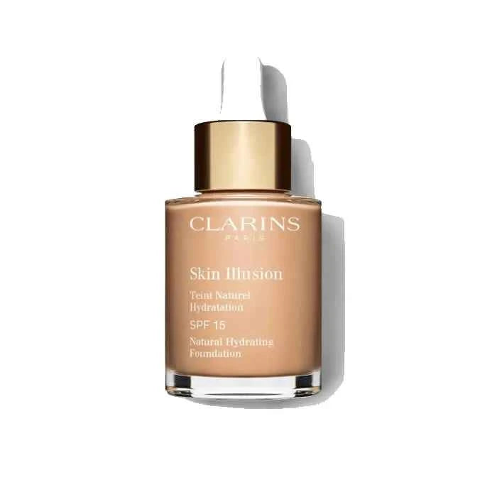 Clarins Skin Illusion Natural Hydrating – Foundation Spf15 108.3 Organza Unisex, 30 ml