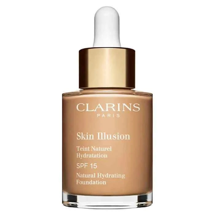 Clarins Skin Illusion Natural Hydrating – Foundation Spf15 110 Honey Unisex, 30 ml