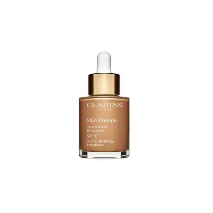 Clarins Skin Illusion Natural Hydrating – Foundation Spf15 114 Cappuccino Unisex, 30 ml