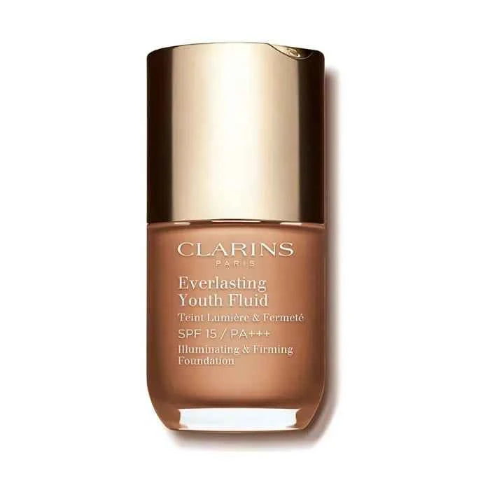 Clarins Everlasting Youth Fluid – Foundation Spf15 112.3 Sandalwood Unisex, 30 ml
