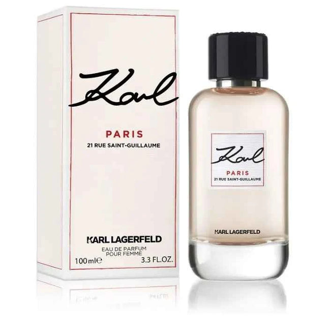 KARL Lagerfeld Karl Paris 21 Rue Saint-Guillaume – Eau de Parfum for Women Spray, 100 ml
