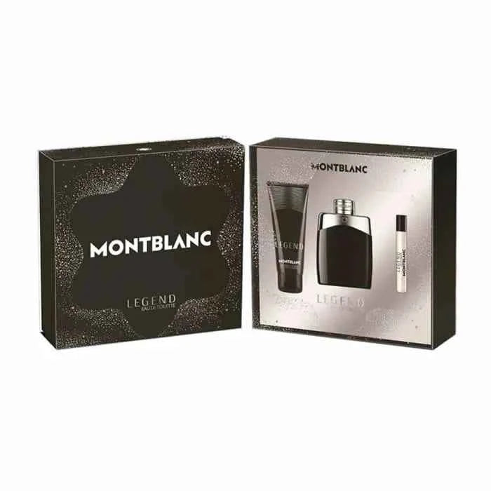 Montblanc Legend – Eau de Toilette for Men Spray 100 ml, Set 3 Pieces
