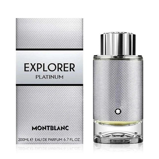 Montblanc Explorer Platinum – Eau de Parfum for Men, 200 ml