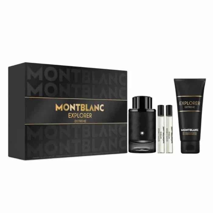 Montblanc Explorer Extreme – Eau de Parfum Unisex Spray 100 ml, Set 4 Pieces