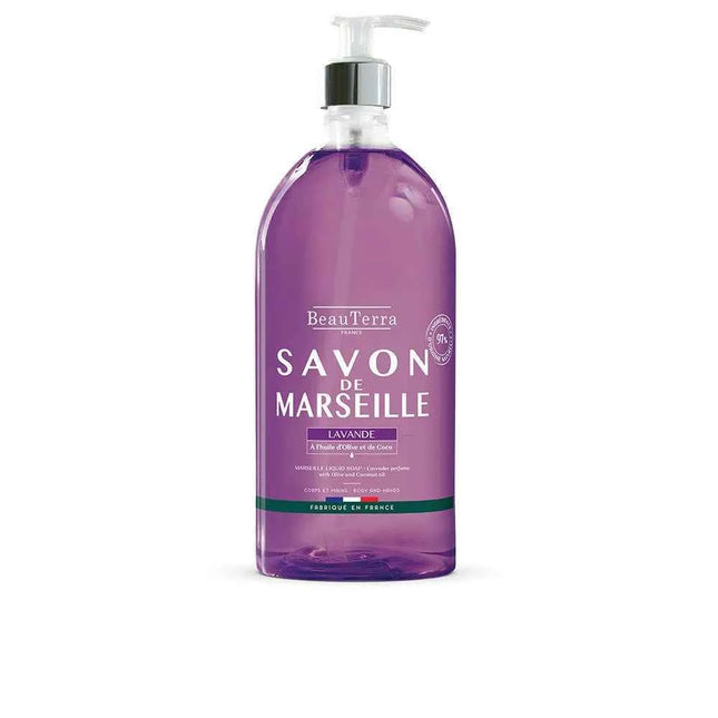 Beauterra Marseille Jabón Lavanda Unisex, 1000 ml