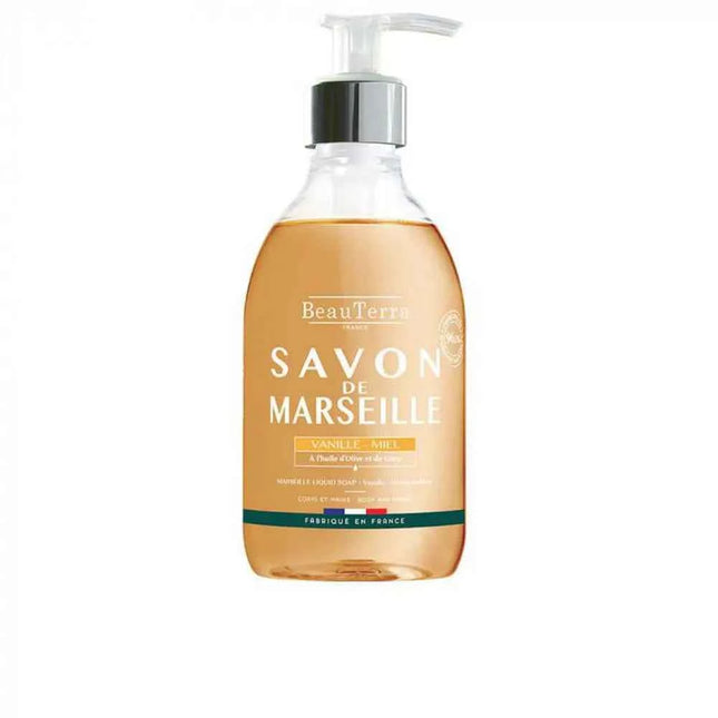 Beauterra Marseille Jabón Vainilla y Miel Unisex, 300 ml
