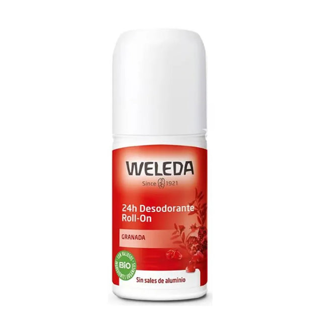 Weleda Pomegranate Roll-On – Deodorant Unisex, 50 ml