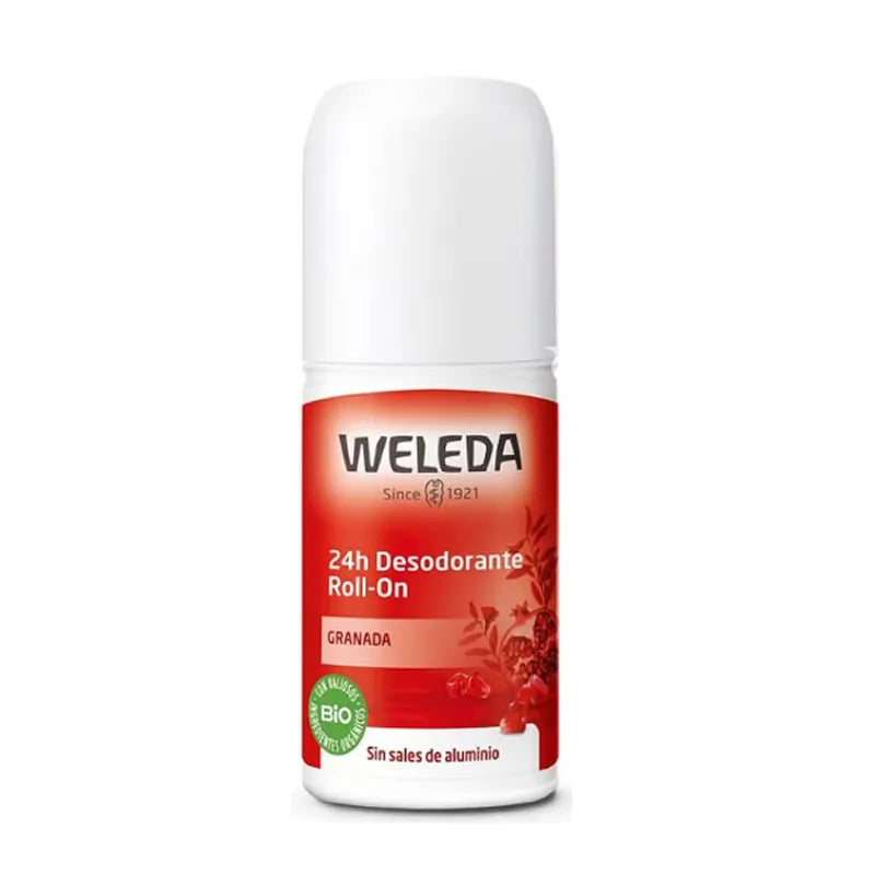 Weleda Pomegranate Roll-On – Deodorant Unisex, 50 ml