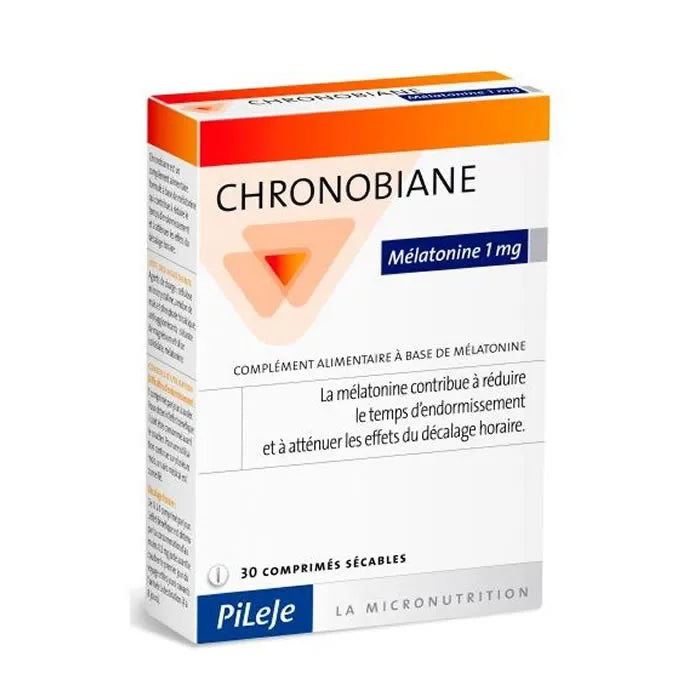 Pileje Chronobiane Melatonin 1mg, 30 tablets