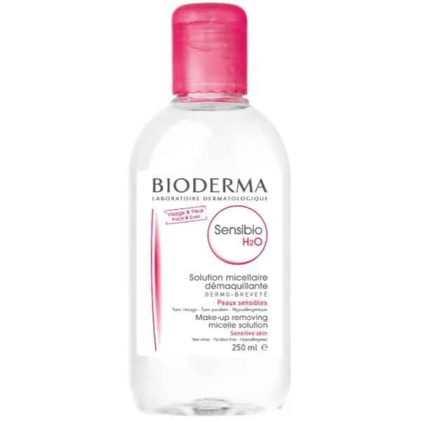 Bioderma Sensibio H2O Make Up Removing Micelle Solution Unisex, 250 ml