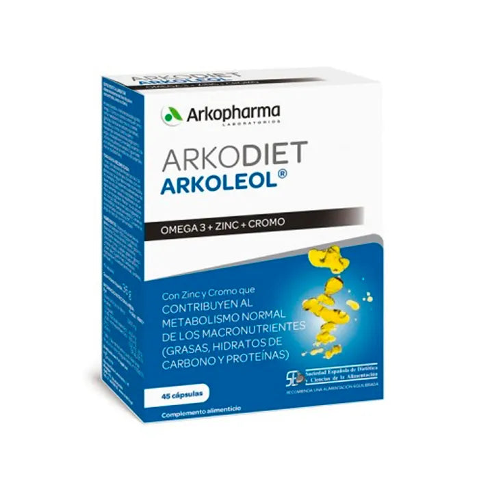 Arkopharma Arkoleol Metabolise Fat, 45 capsules