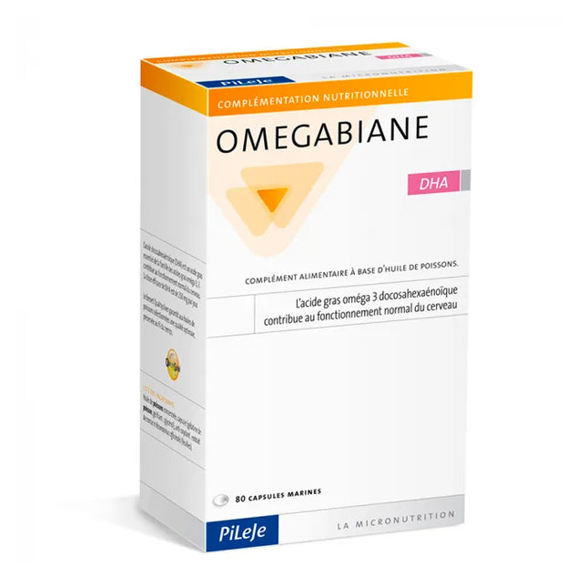 Pileje Omegabiane Dha, 80 capsules