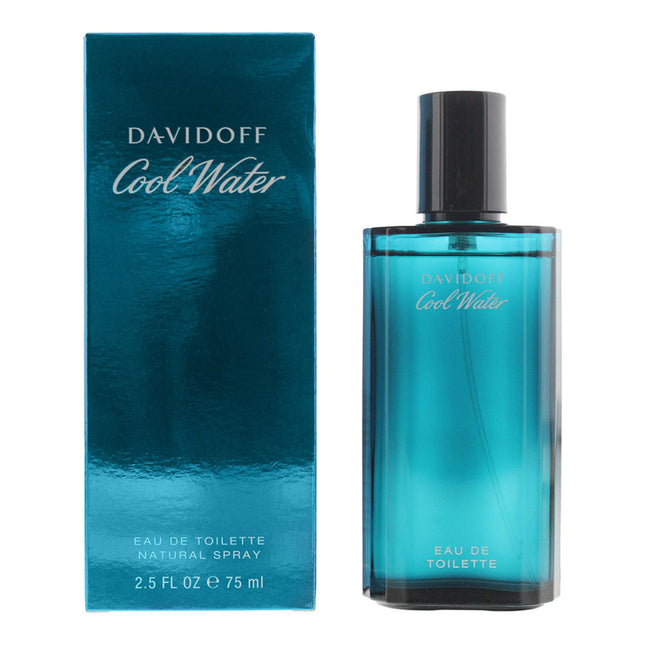 Davidoff Cool Water – Eau de Toilette for Men, 75 ml