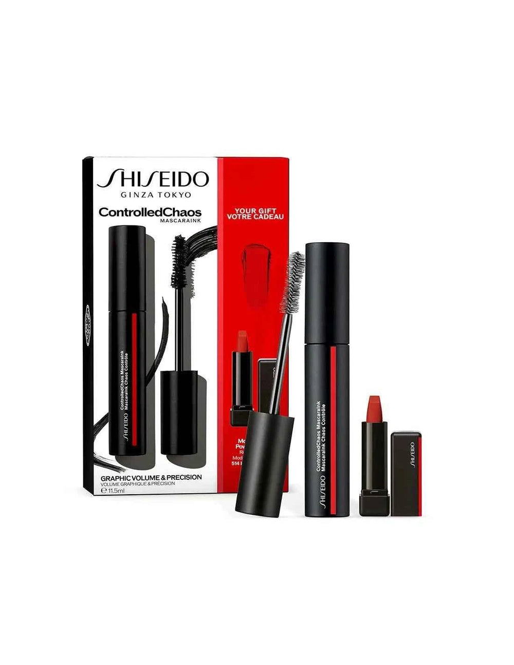 Shiseido Mascaraink Controlled Chaos 01 Desmaquillante Unisex, 30 ml